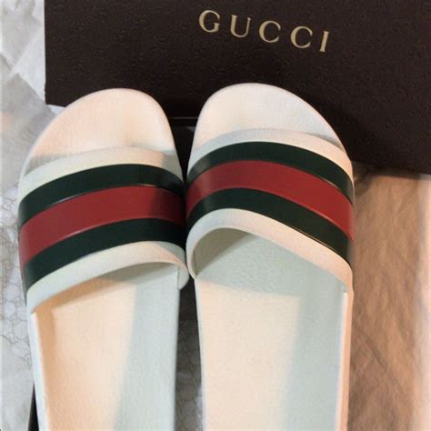 gucci flip flops size 12